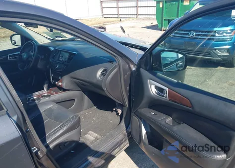 2014 Nissan Pathfinder Platinum из США, поврежденный, VIN 5N1AR2MN7EC622902